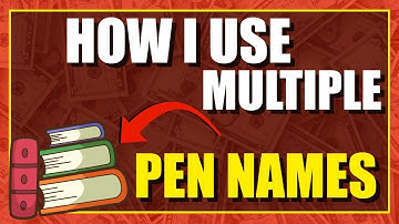 Low Content Book Publishing: How I Structure My Pen Names