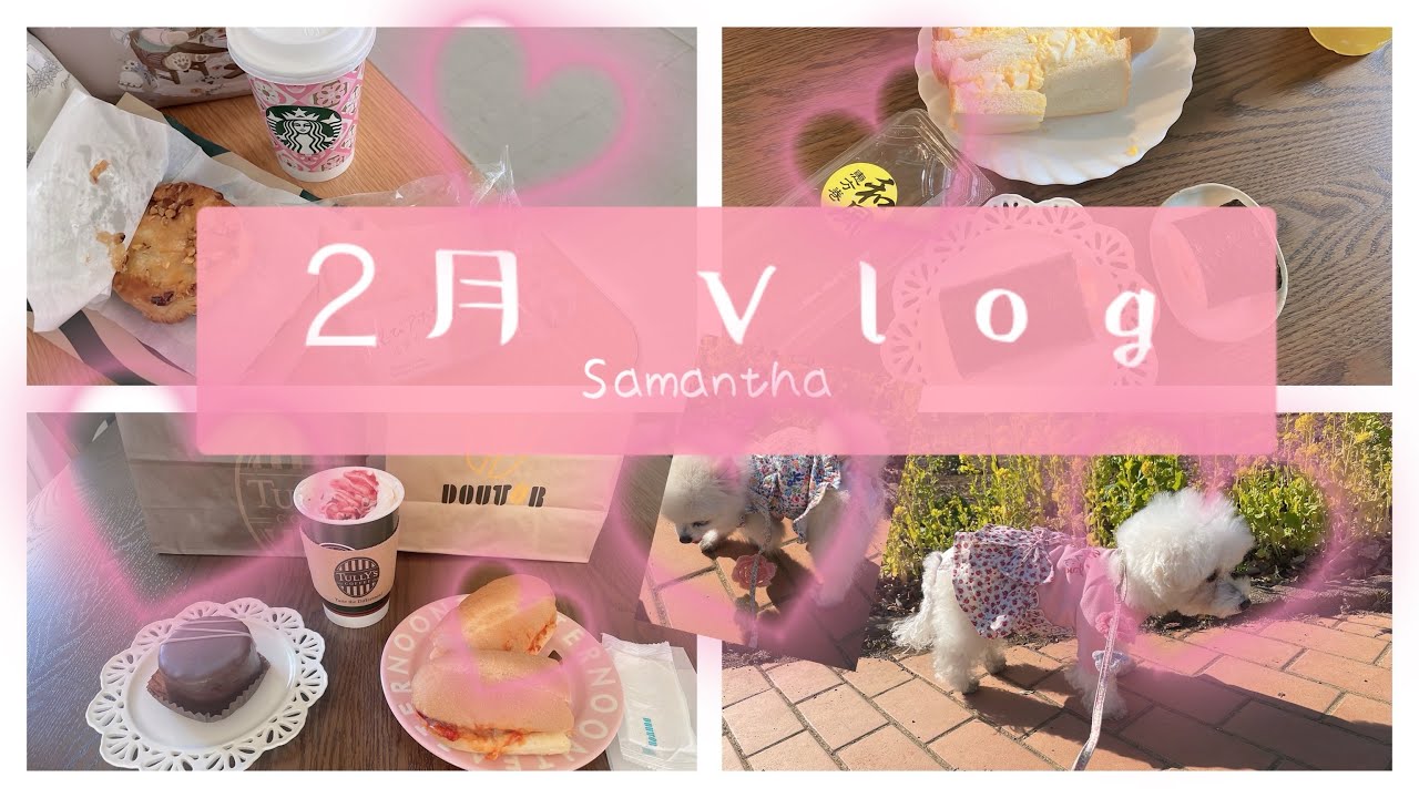 ２月のVlog♡Samantha🎀