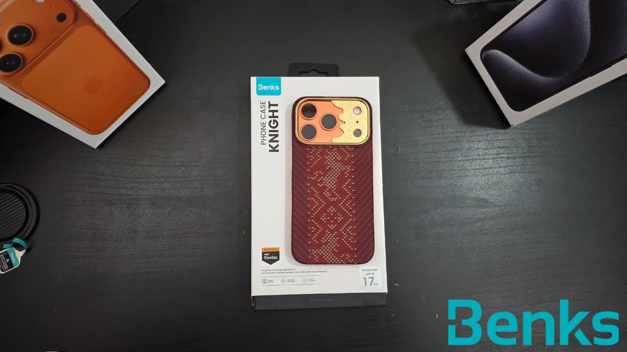 Обзор чехла Benks Knights AmorAir для iPhone 17 Pro