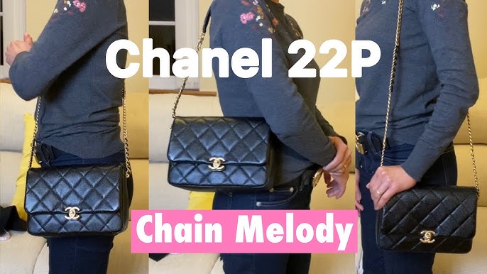 CHANEL Large Chain Melody Flap Bag 22P, Review, What Fits, Mod Shots