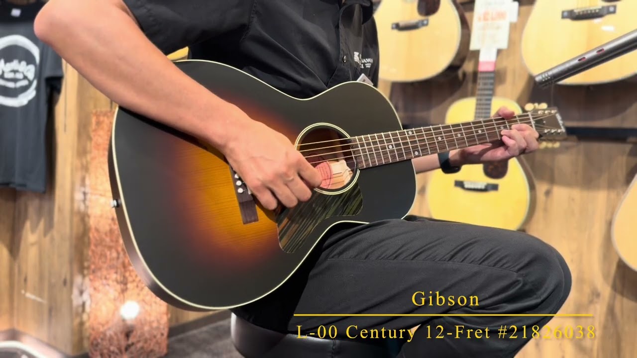 売約済み】〔新品〕Gibson L-00 Century 12-Fret #21826038【温かな