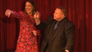 Magician Bobby Torkova performs The Ring in Walnut