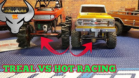 SCX24 C10 NO BUDGET BUILD UPGRADES TREAL VS HOT RACING