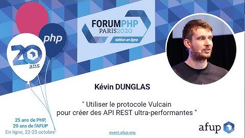 Utiliser le protocole Vulcain pour créer des API REST ultra-performantes - Kévin DUNGLAS