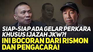 Download Lagu SIAP-SIAP ADA GELAR PERKARA KHUSUS IJAZAH JKW?! INI BOCORAN DARI RISMON DAN PENGACARA! MP3