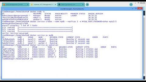 docker swarm,mysql in docker swarm