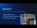Nexto XF #16 - Login with online change, with download or without change
