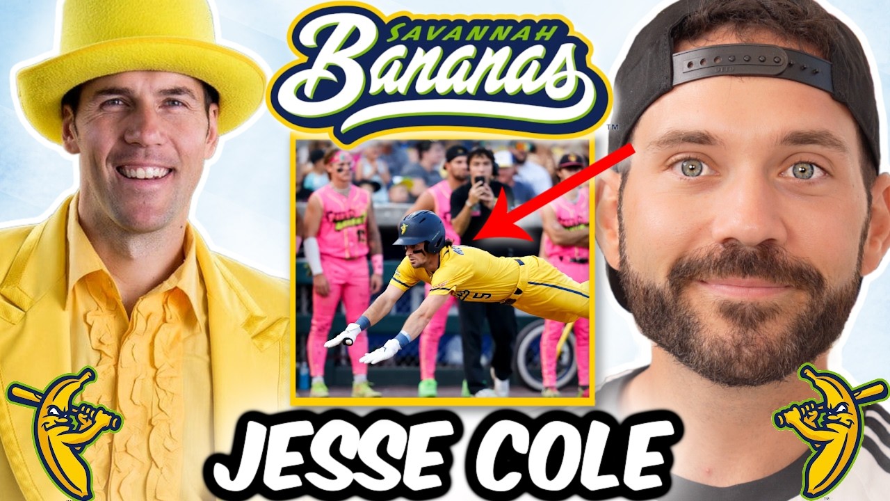 SAVANNAH BANANAS INTERVIEW! Jesse Cole on Banana Ball, Disney Collab, and Selling Out Stadiums!!