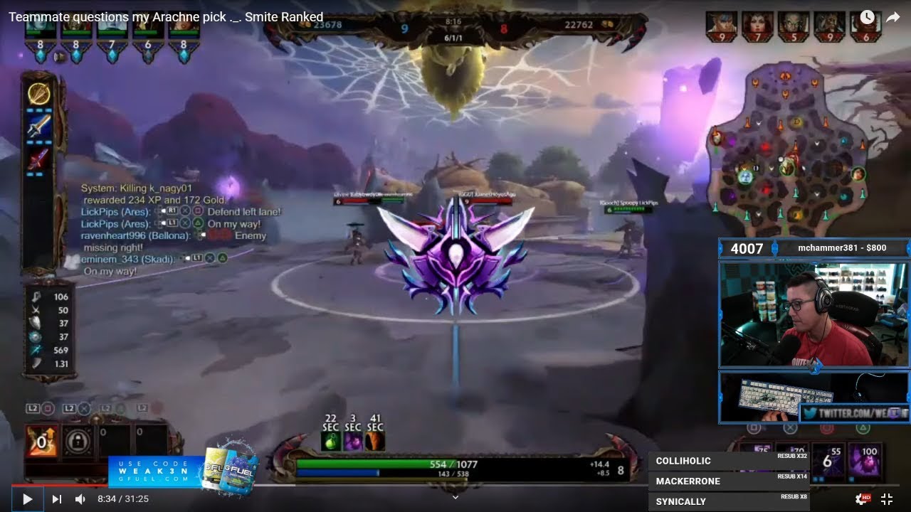 GUESS THESE PLAYERS SMITE CONQUEST RANK! #2 - YouTube