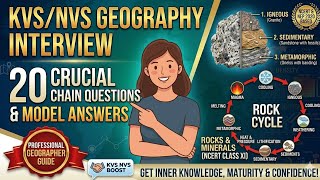 Rocks and Minerals | NCERT Class 11 Geography #ncert#nvs #kvs #geography