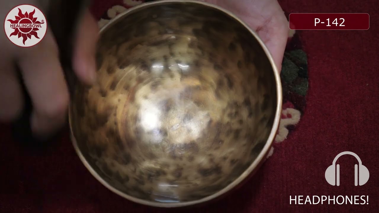 P 142 Тибетская чаша купить / Купить поющие чаши для медитации / Поющие чаши в Москве