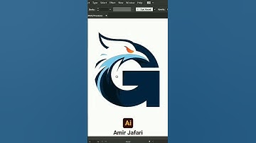 Eagle with G letter logo Design