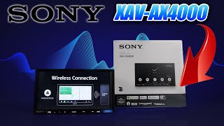 Sony XAVAX4000 Car Stereo Headunit with Wireless Apple Carplay and Andriod Auto