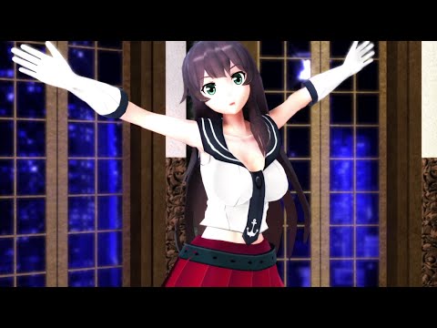 【MMD艦これ】　阿賀野型で「マイルームディスコナイト」