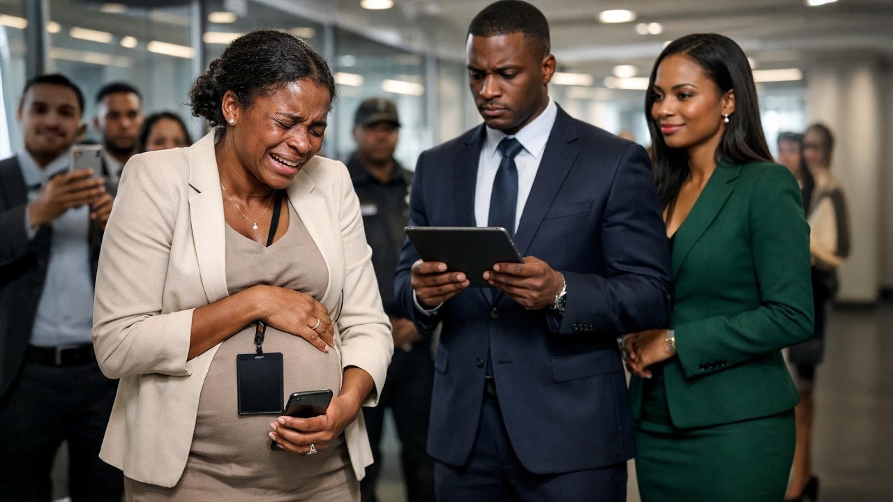 Unaware His Expecting Wife Secretly Owned His Workplace, Husband Fired Her In Front Of His New Lover