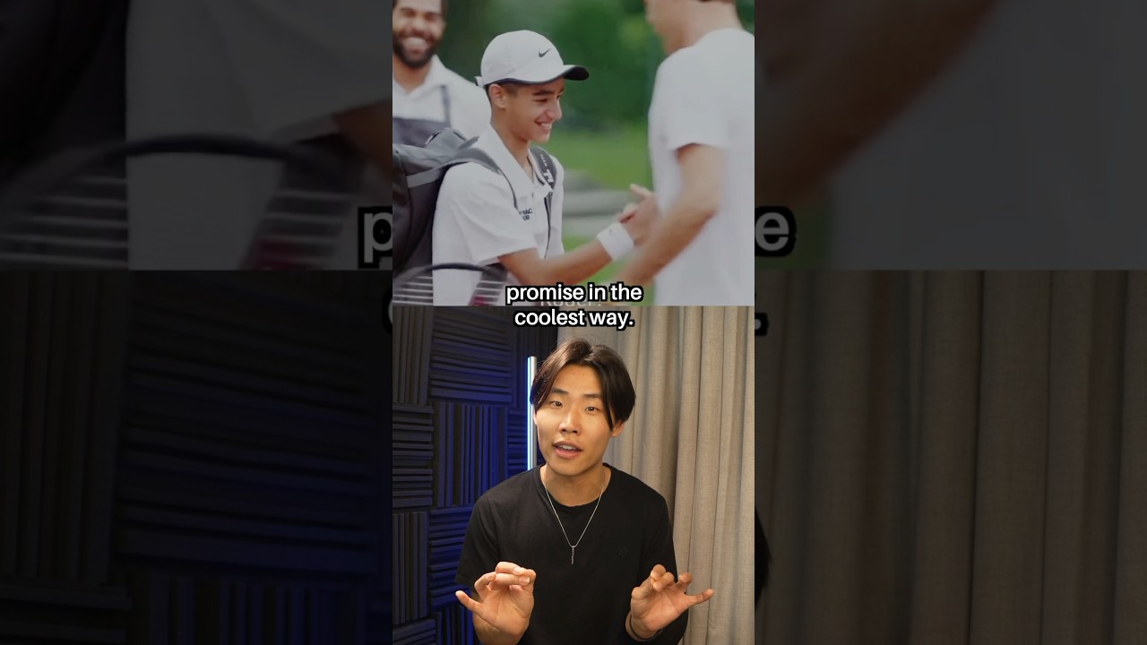 This Legendary Athlete Surprised Him In The COOLEST Way #shorts