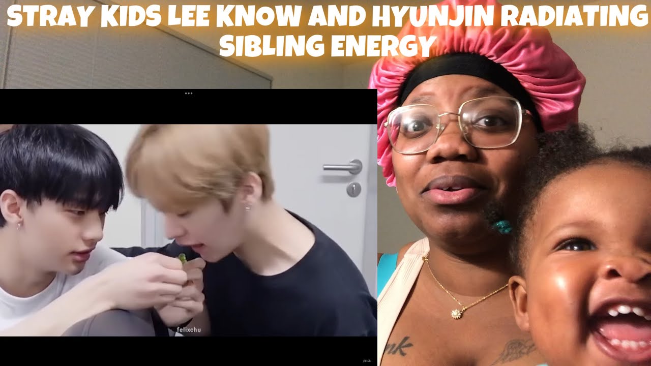 STRAY KIDS LEE KNOW AND HYUNJIN RADIATING SIBLING ENERGY *Reaction*