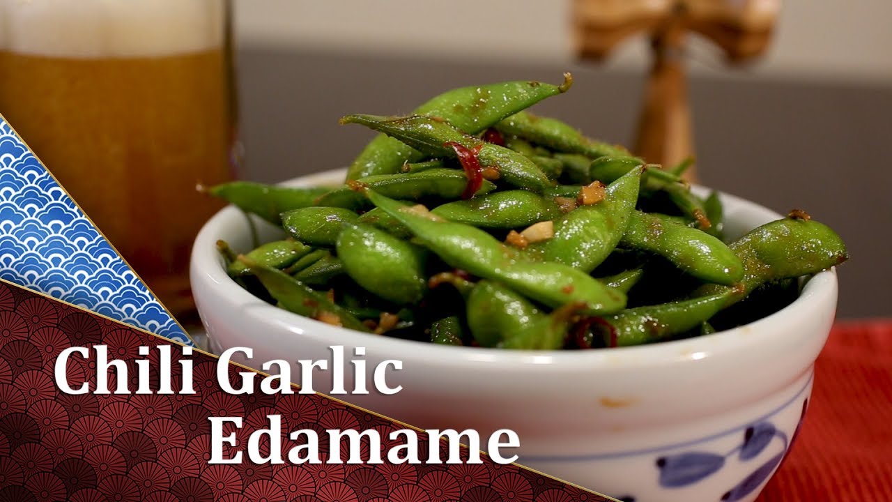 How to make Chili Garlic Edamame | Cooking Japanese