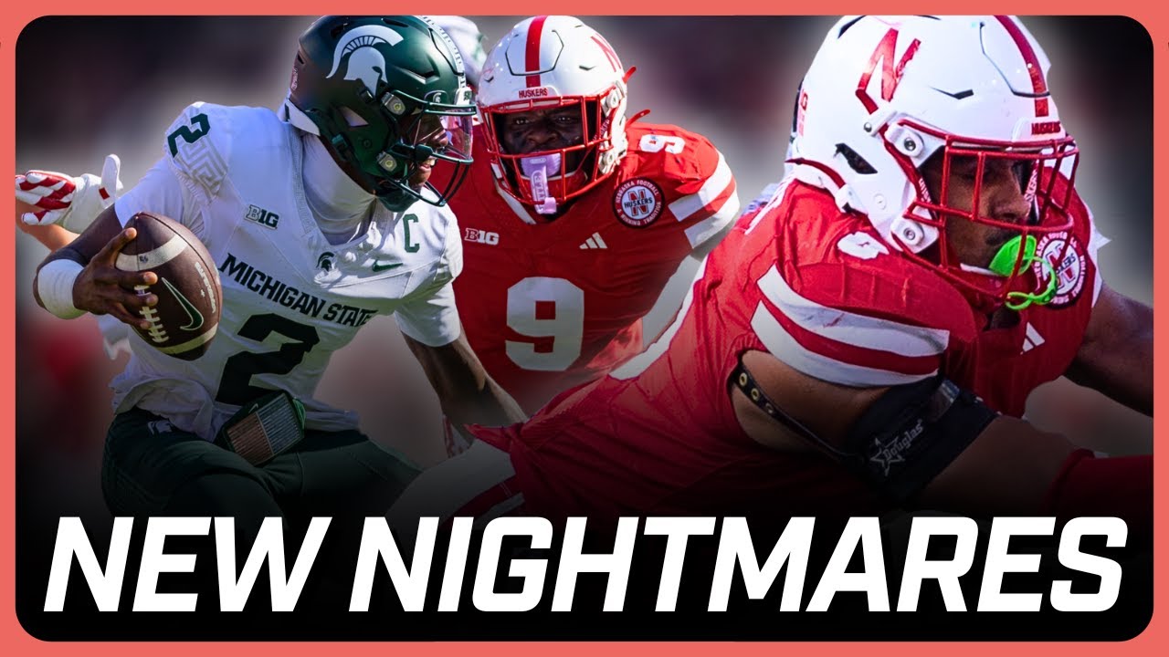 Защита Небраски пугает квотербеков в Big Ten | Энди Кендей | Hurrdat Sports Live