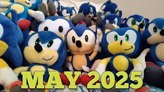 Sonic Plush Collection May 2025