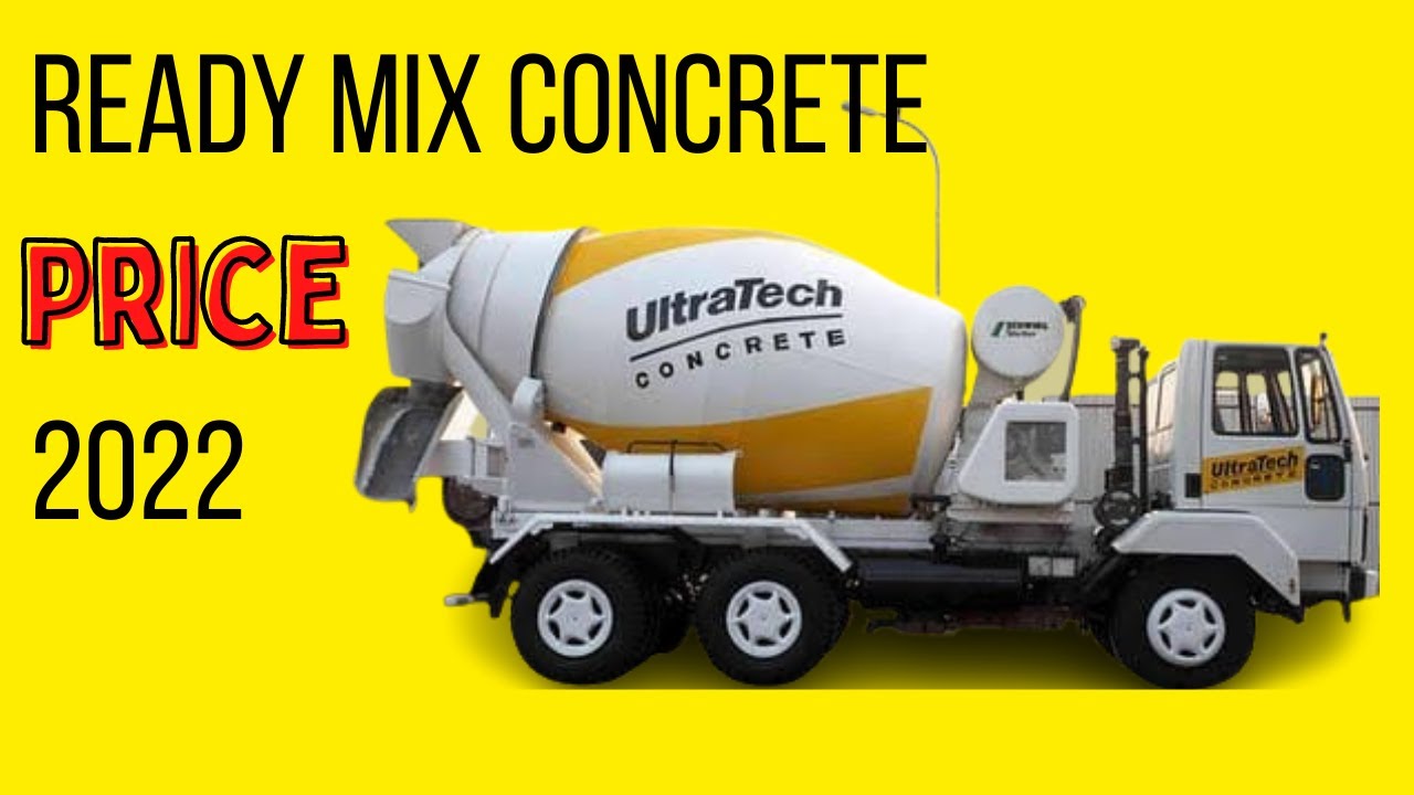 Ready mix concrete price Delhi Gurgaon rmc price 2022 RMC Price YouTube