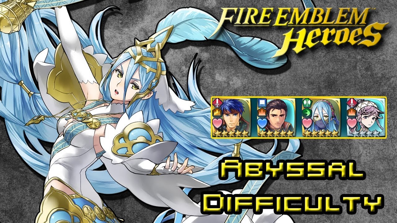 Fire Emblem Heroes (Legendary Hero Battle | Azura: Vallite Songstress | Abyssal Difficulty)