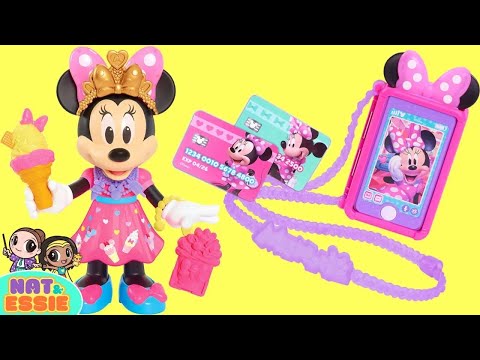 MINNIE MOUSE Golosinas, Figura Sonidos de Luz, Móvil y Vestido