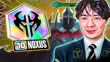 The FASTEST Level 10 In Set 16 And PRISMATIC Noxus?!