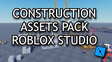[FREE] REALISTIC CONSTRUCTION ASSETS PACK ROBLOX STUDIO