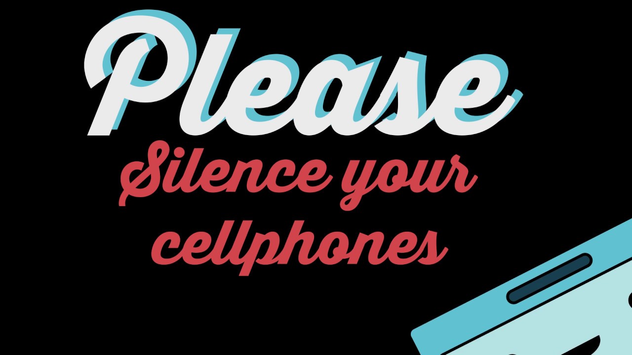 please silence your cellphone youtube please silence your cell phone sign