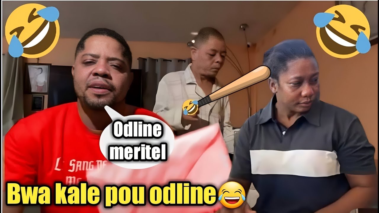 Blanc antre odline etazini zen pete😂😂Odline prouve sal ye a😂😂Rosiny dedouble😂😂