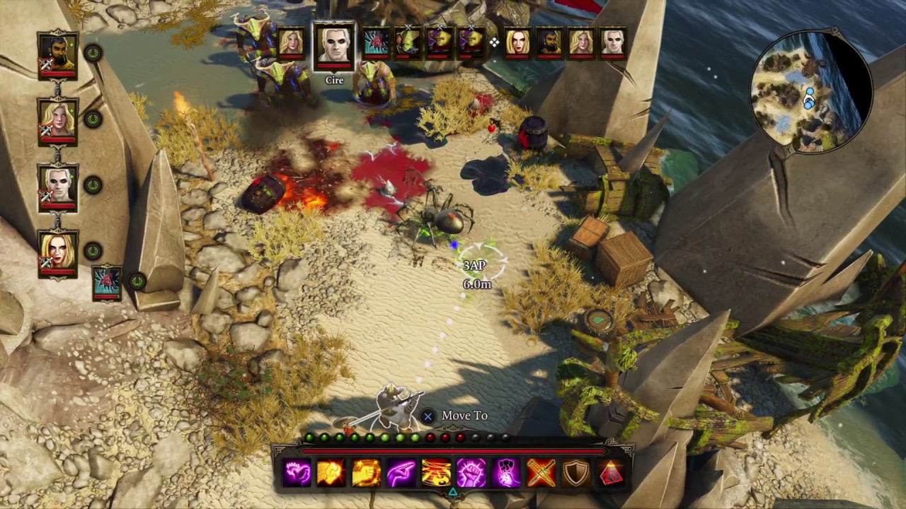 Divinity : Original Sin combat example