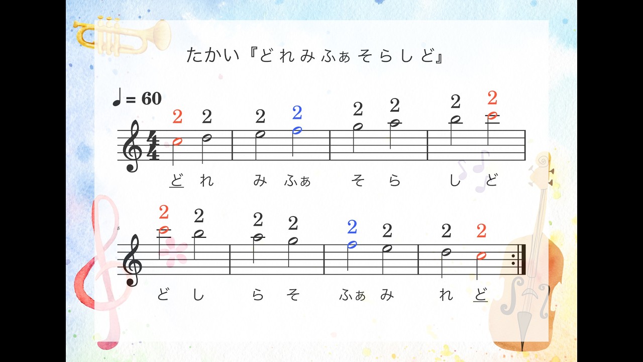 ドレミ♪さま たかい『ドレミファソラシド』 - YouTube