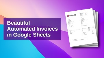 Free Course: How to Create Automated Invoicing System in Google Sheets [Introduction]