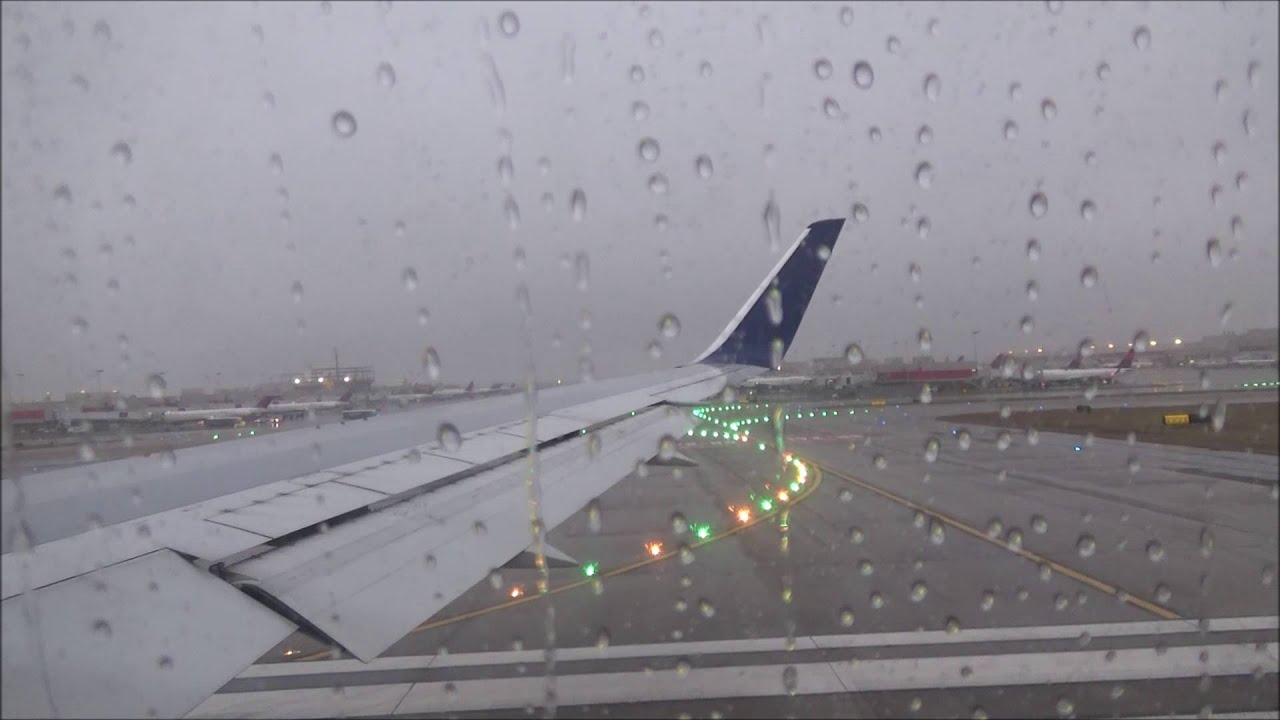 Extremely Low Cielings - Delta 767-300ER (N195DN) Takeoff Atlanta-Hartsfield KATL