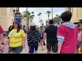 Middle of video