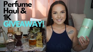 PERFUME/FRAGRANCE HAUL (BLIND BUYS)!!..YOUTUBE MADE ME BUY IT...&1K GIVEAWAY!!!