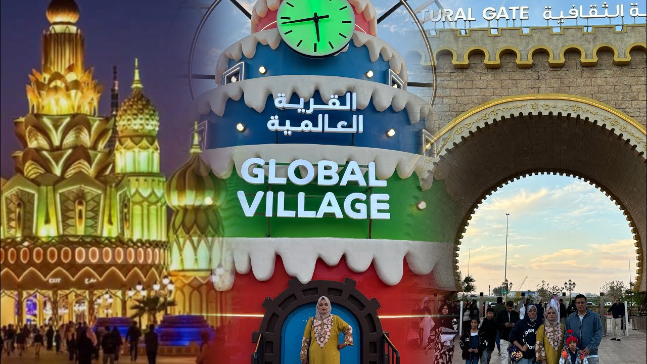  🌍Around the World in One Night – Global Village Dubai