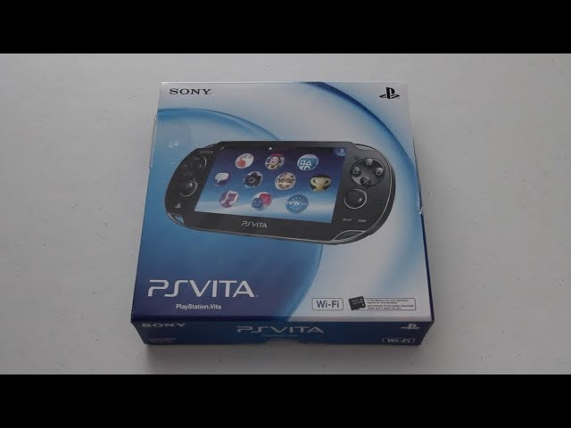 Unboxing: PS Vita (Wifi) - YouTube