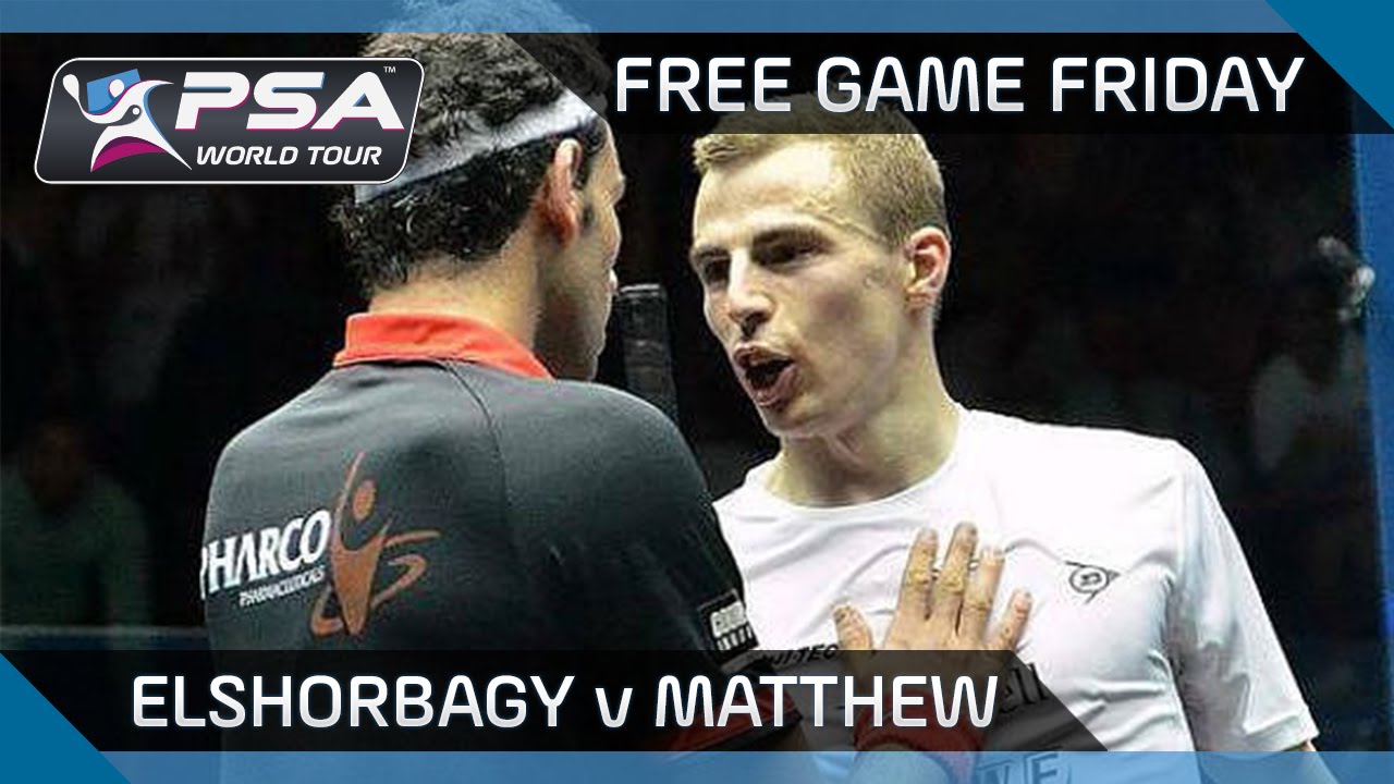 Squash Free Game Friday Elshorbagy V Matthew World Championships 2014 Youtube Squash Free Game Friday Elshorbagy V Matthew World Championships 2014 Youtube