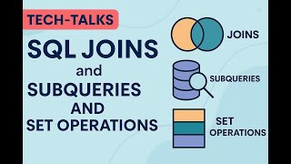 SQL Joins and Subqueries and SetOperations