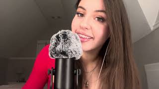 ASMR- Mic Brushing + Scratching, Trigger Words