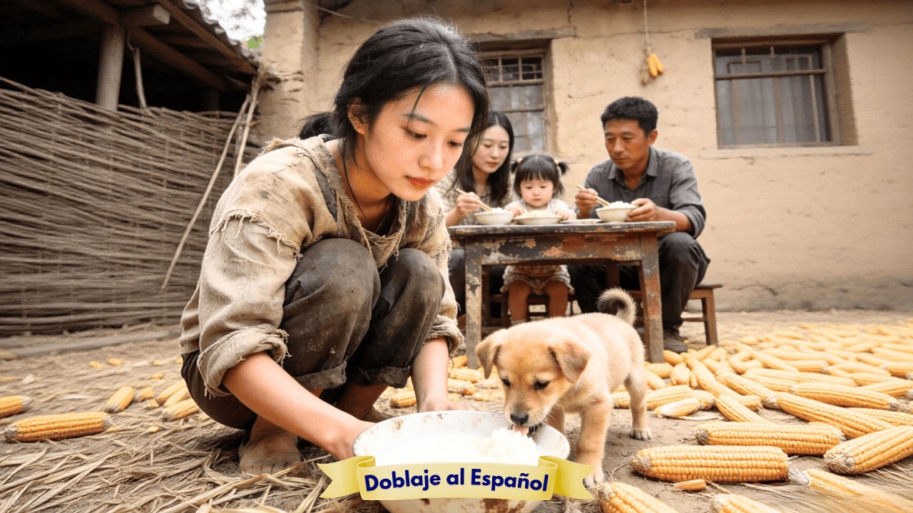 Comía restos bajo la mesa… ¡era hija del magnate! Él vuelve, llora y exige disculpas