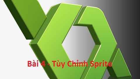 Hướng Dẫn lập trình game với game maker beginer 4  Tùy Chỉnh Sprite