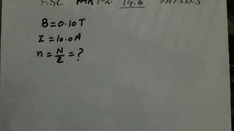 Numerical no 14.6 f.sc part 2 physics. Second year physics . 12Th physics.