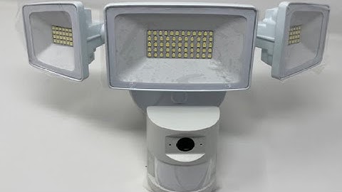 Onforu Floodlight Camera Outdoor, 55W Smart Security Wired Cam Review, Awesome Light