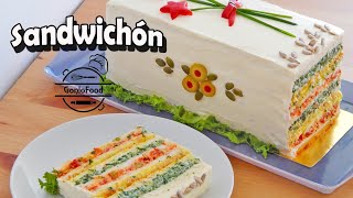 Sandwichón - Receta Súper Fácil - Paso a Paso