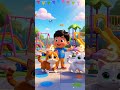 Ali Learns Counting with Cute Cats 😺 | 1 to 10 Numbers | Kids Cartoon  #cartoon #viral #shorts