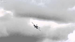 Awesome Loud Flyover B 25 `Grumpy`.