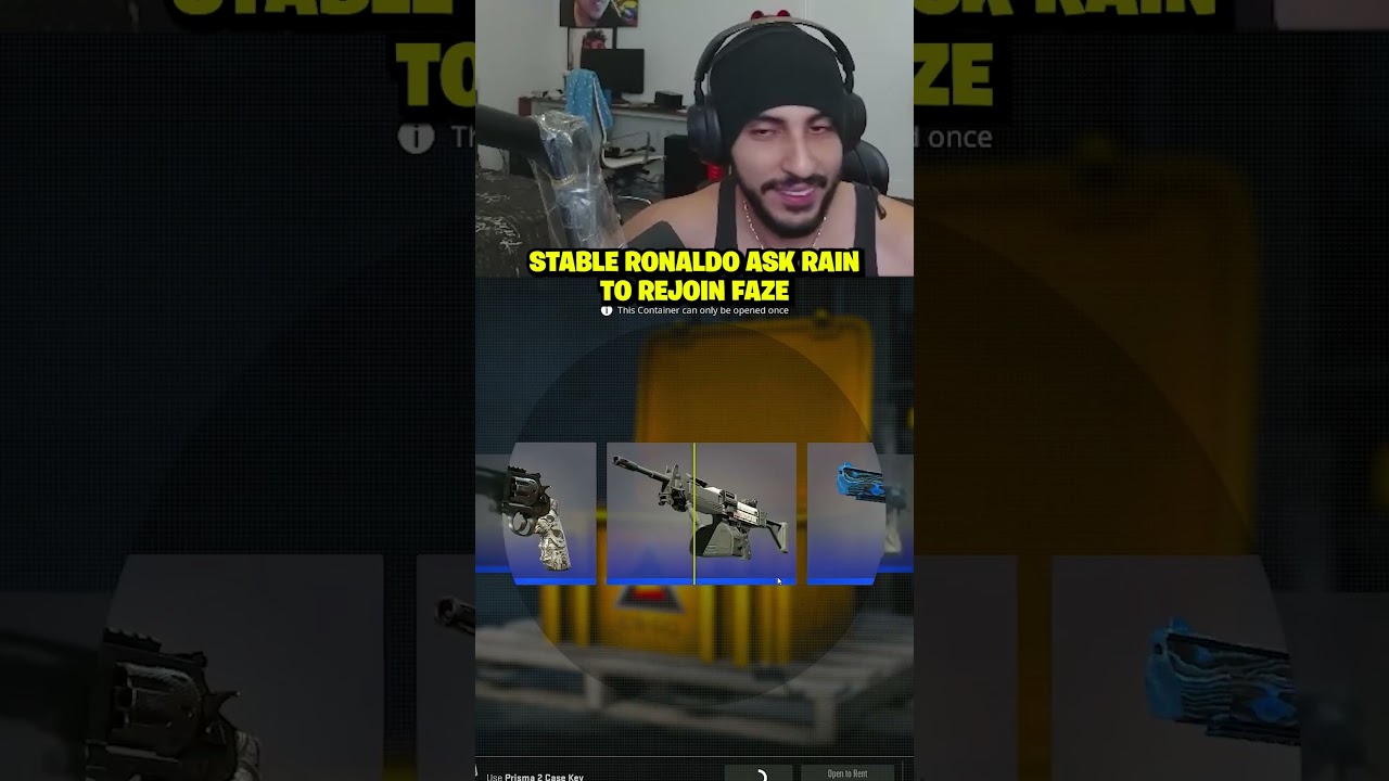 Stable Ronaldo Ask Rain To REJOIN FaZe...